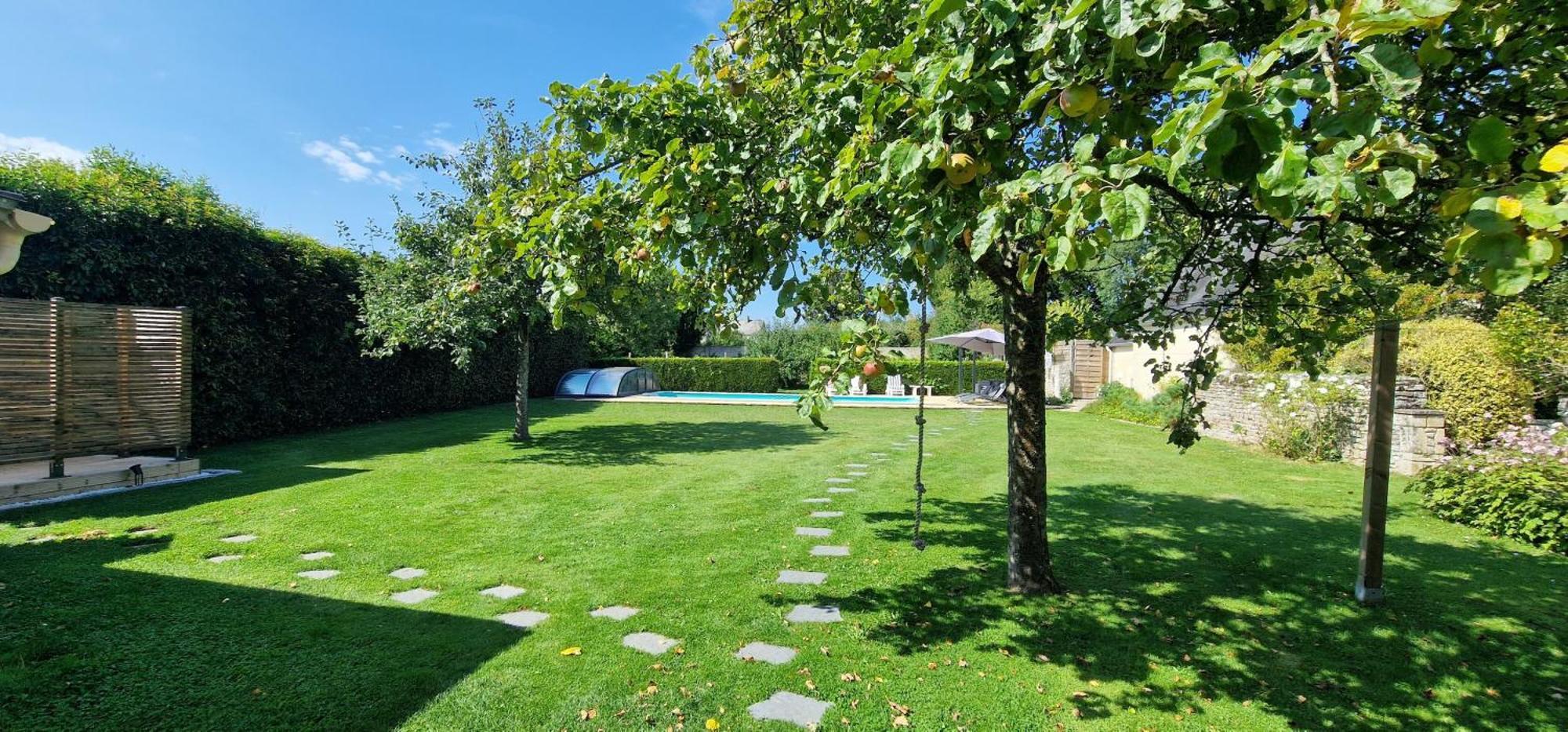 Charmant Logement Dans Un Ecrin De Verdure Le Manoir  Buitenkant foto